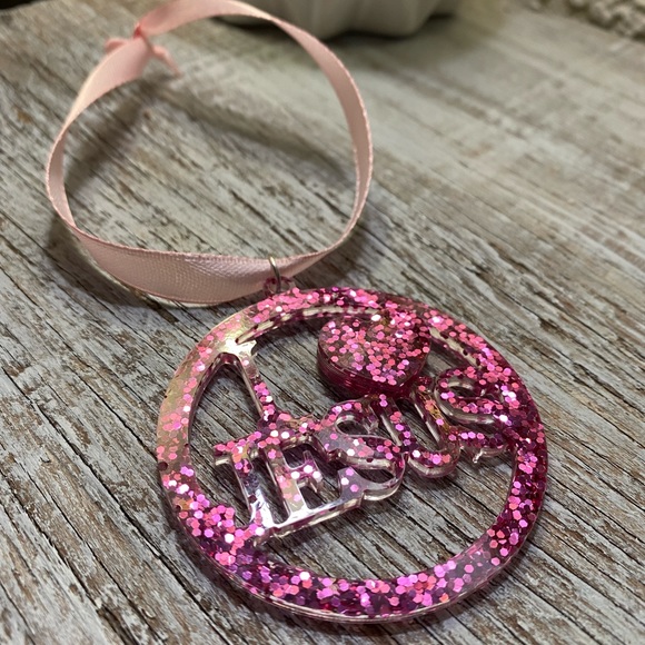 I 💗 Jesus Ornament - Jesus Christmas Ornaments Custom Color - Picture 6 of 14